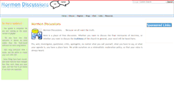 Desktop Screenshot of mormondiscussions.com